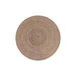 LABEL51 Tapis Jute Rond 90 cm M Naturel
