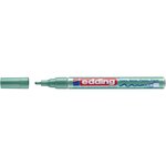 Marqueur Permanent Peinture Brillante 751 Vert Métallisé Pointe Ronde 1-2 mm x 6 EDDING