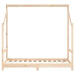 vidaXL Cadre de lit pour enfant 2x(80x160) cm bois de pin massif