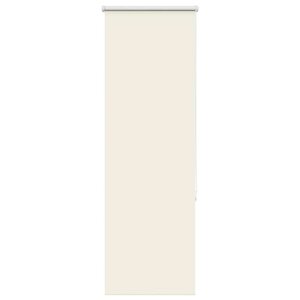 vidaXL Store enrouleur occultant blanc cassé 60x130cm largeur du tissu