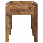 vidaXL Lit Superposé pour Enfants Bois ancien 75 x 190 cm