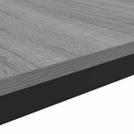 vidaXL Table basse Gris Sonoma 60 x 30 x 36 cm Bois d'ingénierie