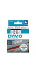 DYMO LabelManager cassette ruban D1 19mm x 7m Noir/Blanc (compatible avec les LabelManager et les LabelWriter Duo)