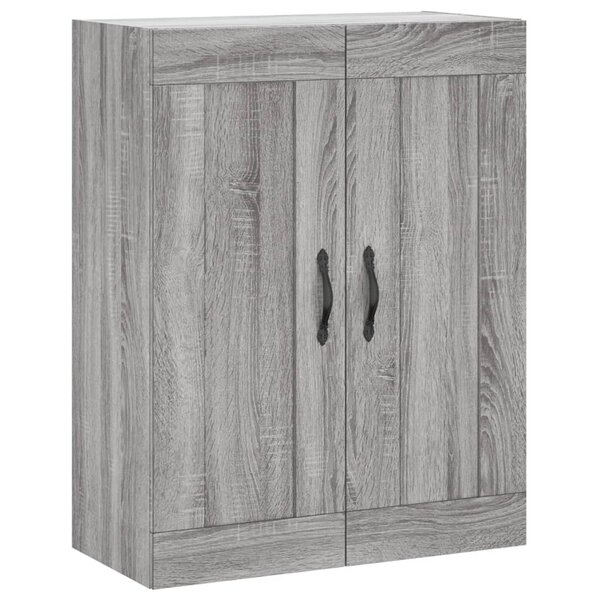 vidaXL Armoire murale sonoma gris 69 5x34x90 cm bois d'ingénierie