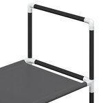 vidaXL Étagère à chaussures 5 niveaux 44x28x94 cm tissu non-tissé