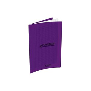 CONQUERANT CLASSIQUE Cahier 170 x 220 mm, séyès, violet 96p