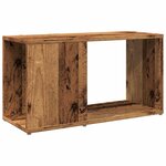 vidaXL Meuble TV vieux bois 60x24x32cm bois d'ingénierie