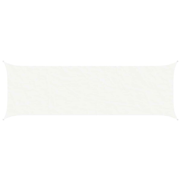 vidaXL Voile d'ombre Blanc 6 x 2 m 100   polyester Oxford