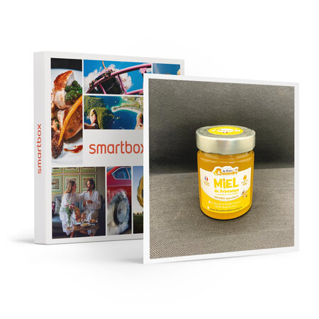 Gourmandises à domicile : un coffret de délicieux produits à base de miel - smartbox - coffret cadeau gastronomie