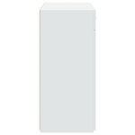vidaXL Buffet blanc 80x42 5x93 cm bois d'ingénierie