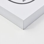 DESQ Calendrier mensuel magnétique sans cadre 40x50 cm Blanc