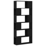 vidaXL Centre de divertissement Noir 80 x 24 x 186 cm