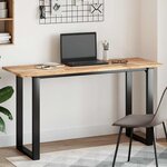 vidaXL Dessus de table rectangulaire 160x50x2 cm bois massif d'acacia