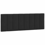vidaXL Cadre de lit sans matelas Hanko noir 140x200 cm velours