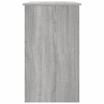 vidaXL Bureau Sonoma gris 90x45x76 cm Bois d'ingénierie