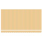 vidaXL Tissu de remplacement de store pour cadre de 4x2 m Jaune et blanc