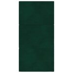 vidaXL Canapé-lit pliable 80 x 67 x 45 cm Vert foncé