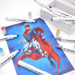 Set de 12 Marqueurs Graph'it Brush Comics