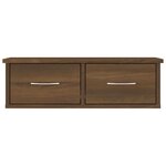 vidaXL Armoire murale Chêne marron 60x26x18 5 cm Bois d'ingénierie