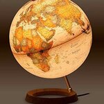 Globe terrestre lumineux Full circle antique Ø 30 cm - FC1