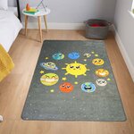 Tapis pour chambre Enfant 120 x 160 cm - Gris