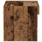 vidaXL Meuble TV 2 Pièces Bois ancien 40 x 30 x 30 cm Bois d'ingénierie