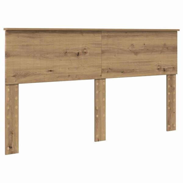 vidaXL Tête de lit Chêne artisanal 160 cm Bois d'ingénierie