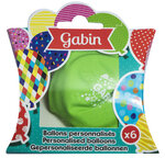 Ballons de baudruche prénom Gabin