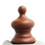 vidaXL Parasol d'extérieur avec mât en bois 350 cm Blanc sable