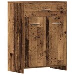 vidaXL Ensemble de meubles salle de bain 4 Pièces bois d'ingénierie