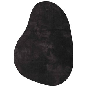 vidaXL Tapis de surface HUARTE Noir 140 x 200 cm Polyester