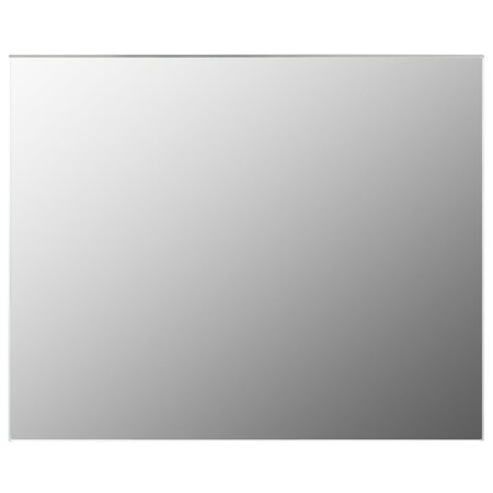 vidaXL Miroir sans cadre 100x60 cm Verre