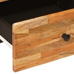 vidaXL Cabinet de chevet Marron 40 x 33 x 46 cm Bois de mangue massif