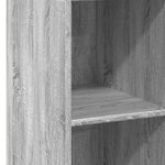 vidaXL Buffet haut sonoma gris 40x41x124 cm bois d'ingénierie