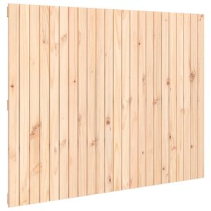 vidaXL Tête de lit murale 146 5x3x110 cm Bois massif de pin