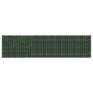 vidaXL Écran de balcon avec feuilles Vert foncé 600 x 150 cm