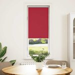 vidaXL Store enrouleur occultant rouge largeur du tissu 40 7 cm