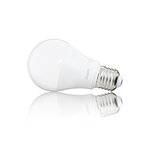 Lot de 10 ampoules led a60  culot e27  9w cons. (60w eq.)  lumière blanc neutre