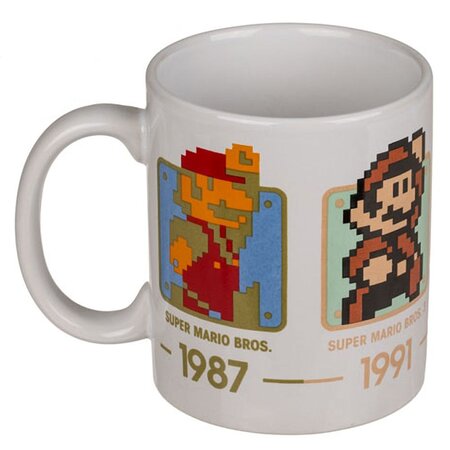 Tasse en céramique rétro super mario