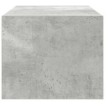 vidaXL Meubles TV 2 Pièces gris béton 60x31x25 5 cm bois d'ingénierie