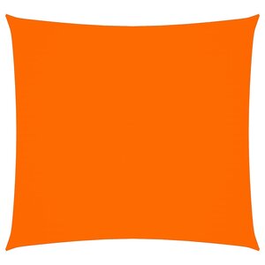 vidaXL Voile de parasol tissu oxford carré 3x3 m orange