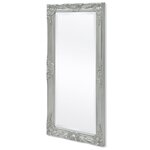 vidaXL Miroir mural style baroque 100x50 cm Argenté