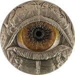 POLYPHEMUS LE CYCLOPS Pièce 1 Once Argent 1000 Francs CFA Gabon 2025