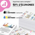 604 XL - Pack 4 cartouches 604XL compatibles Epson XP-2200 XP-3200 XP-4200