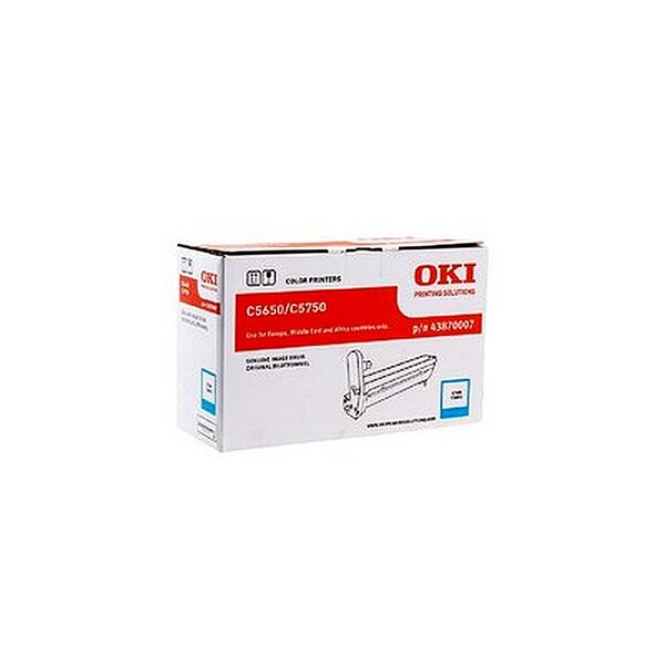 Oki C5650 Tambour Cyan 43870007