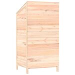 vidaXL Remise de jardin 55x52x112 cm Bois de sapin solide