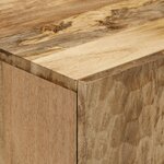 vidaXL Armoire latérale 40x33x75 cm bois massif de manguier