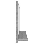 Miroir de bain 60 x 10 5 x 37 cm bois d'ingénierie gris 02_0006900