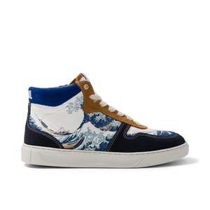 Baskets CAVAL x La Grande Vague de Kanagawa
