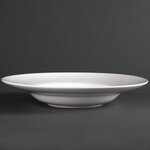 Assiettes creuses 254 mm lumina - lot de 4 - olympia -  - porcelaine